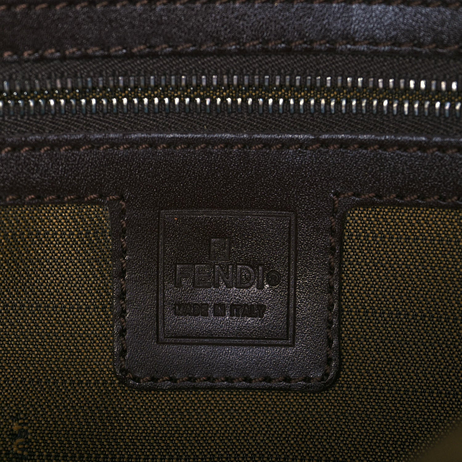 Fendi Zucca Baguette Tobacco 6 of 15