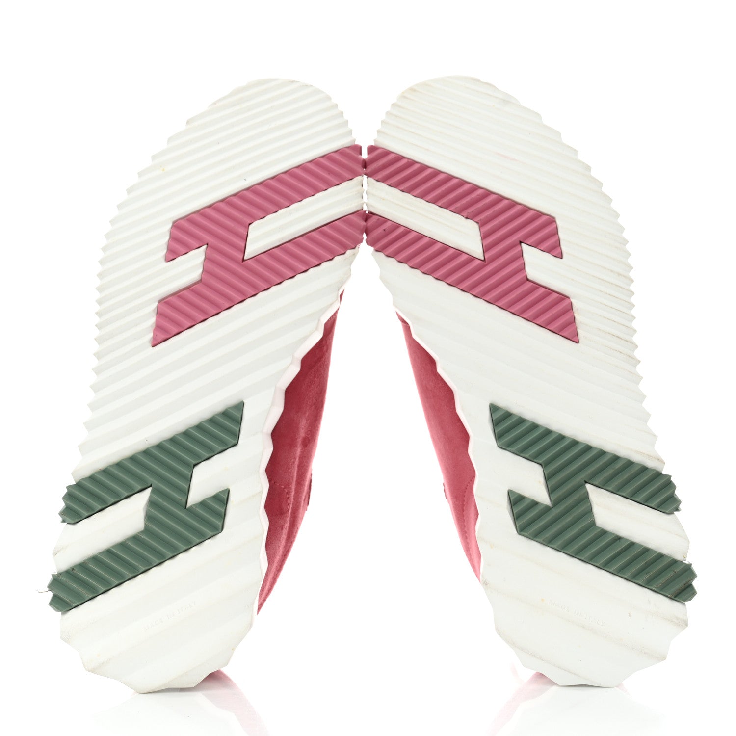Hermes Suede Goatskin Bouncing Sneakers 37.5 Rose Aphrodite 5 of 7