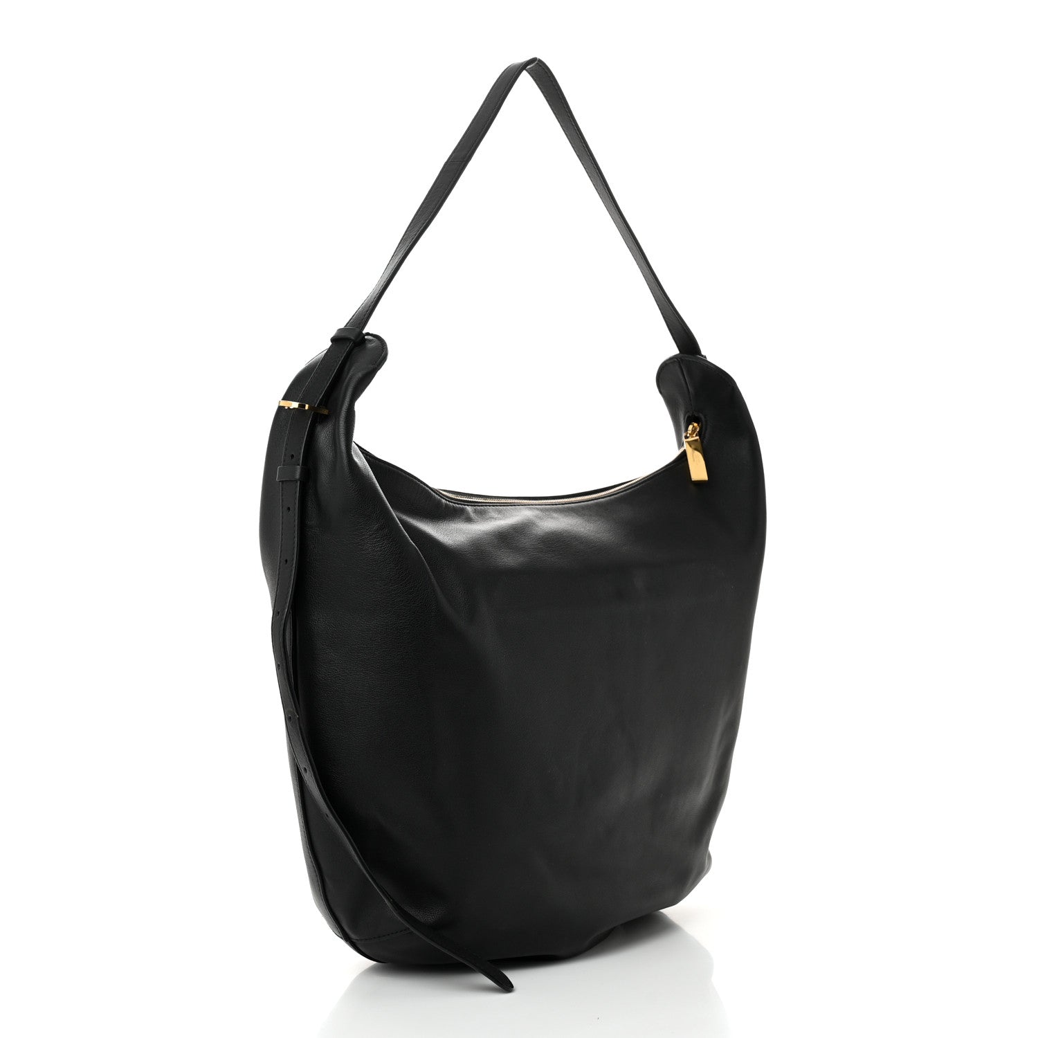 The Row Calfskin N/S Allie Bag Black 3 of 9