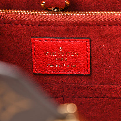 Louis Vuitton Calfskin Monogram Kimono Tote PM Cherry 6 of 8