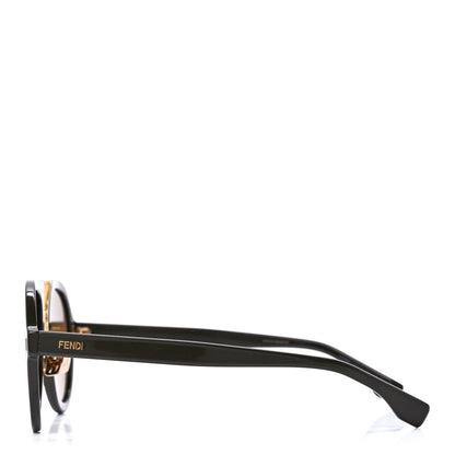 Fendi Acetate FF Aviator Sunglasses FF M0104/S Brown 3 of 7