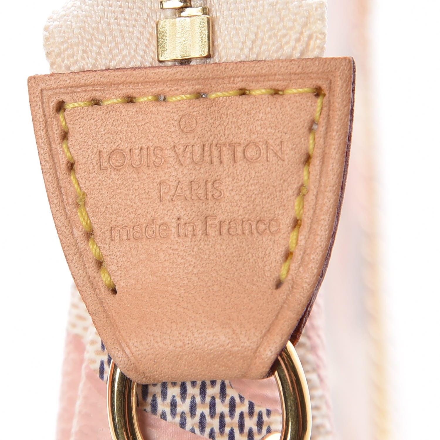 Louis Vuitton Damier Azur Tahitienne Mini Pochette Accessories 8 of 11