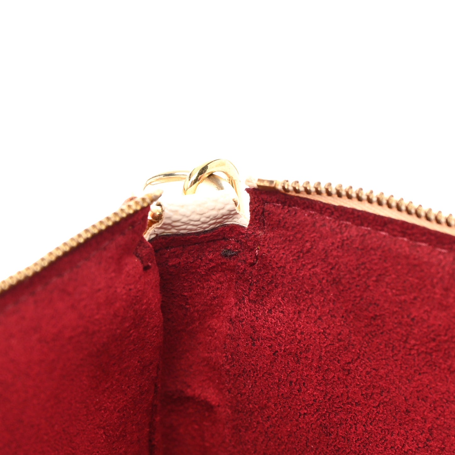 Monogram Multicolor Pochette Accessories White