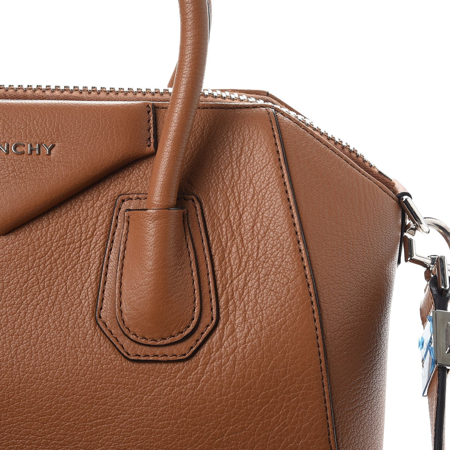 Sugar Goatskin Small Antigona Caramel