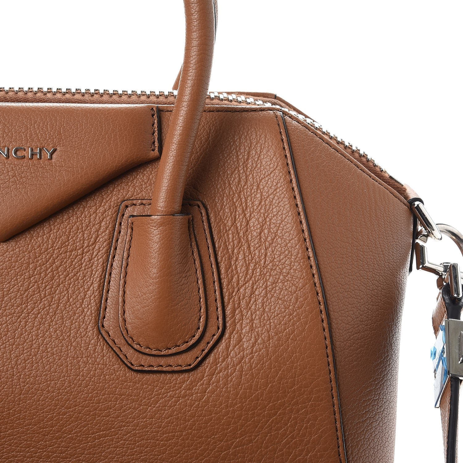 Givenchy Sugar Goatskin Small Antigona Caramel 9 of 10