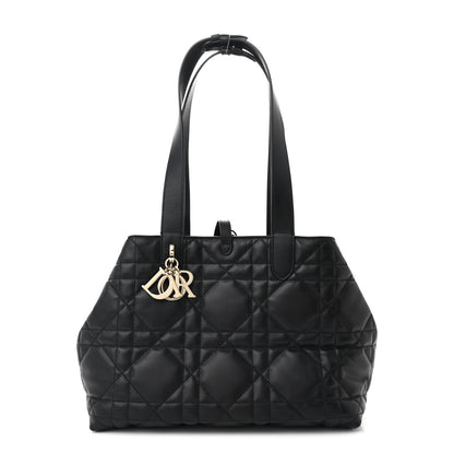 Christian Dior Calfskin Macrocannage Medium Toujours Black 1 of 12