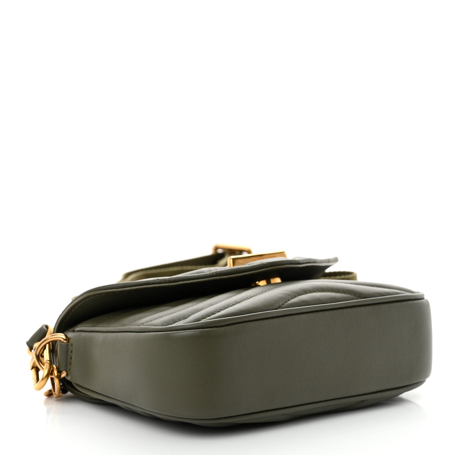 Louis Vuitton Calfskin New Wave Multi Pochette Kaki 4 of 9