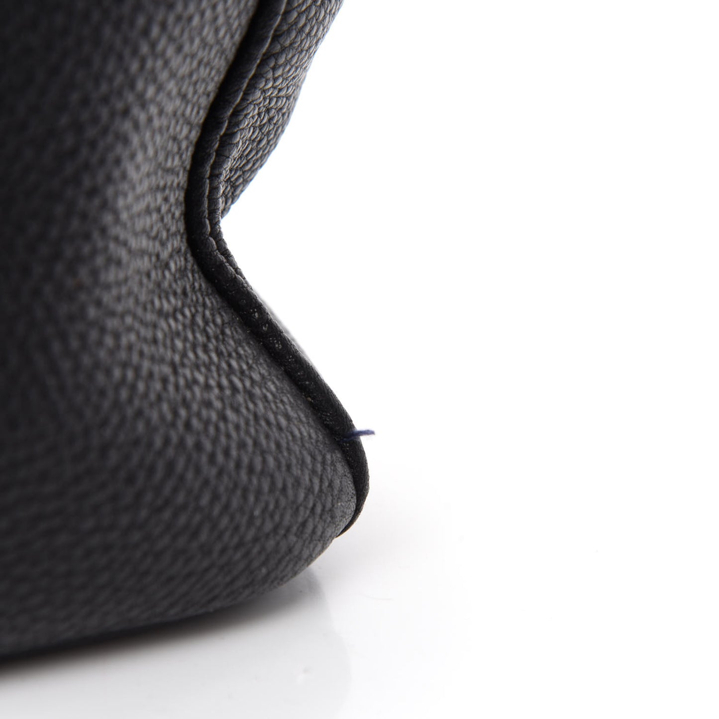 Vitello Daino Shopping Tote Black