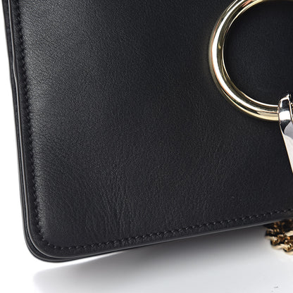 Chloe Suede Calfskin Mini Faye Bracelet Bag Black 11 of 12