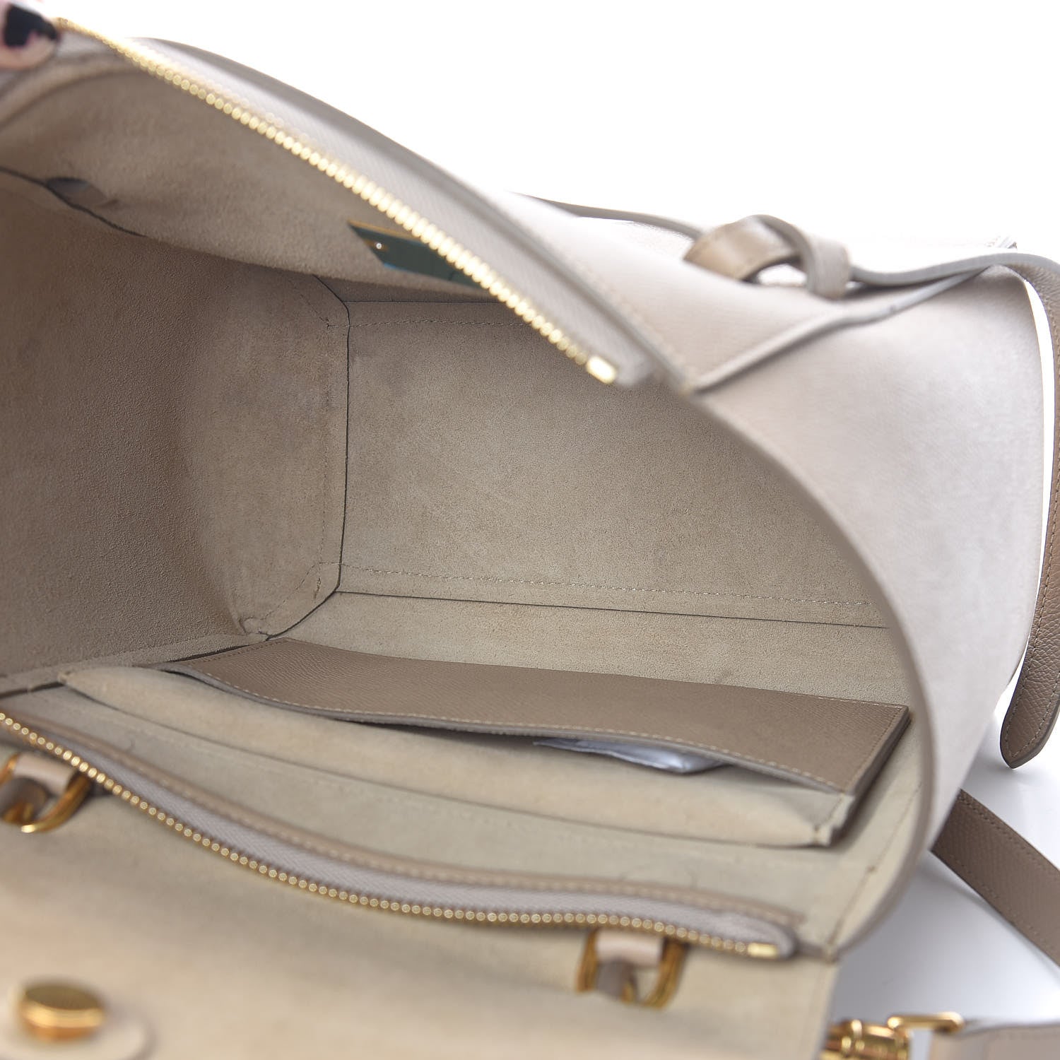Celine Grained Calfskin Micro Belt Bag Light Taupe 6 of 12