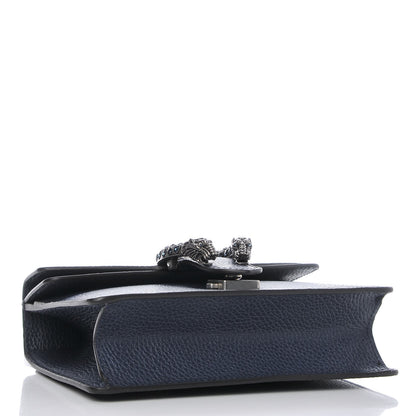 Gucci Dollar Calfskin Crystal Mini Dionysus Shoulder Bag Blue Agata Montana Sapphire 5 of 8