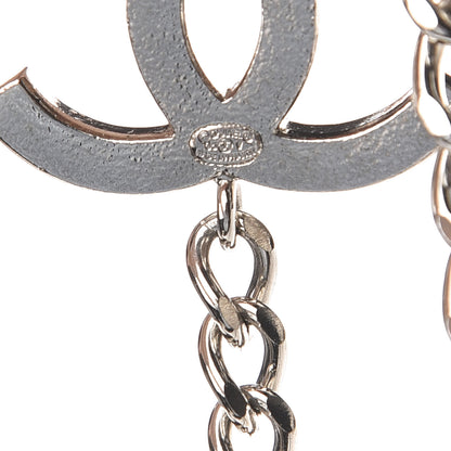 Chanel Enamel CC Ceinture Fantai Adjustable Belt Silver Black 4 of 5