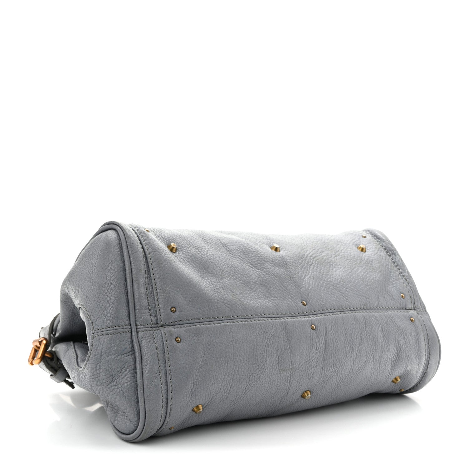 Chloe Calfskin Medium Paddington Satchel Blue 4 of 12