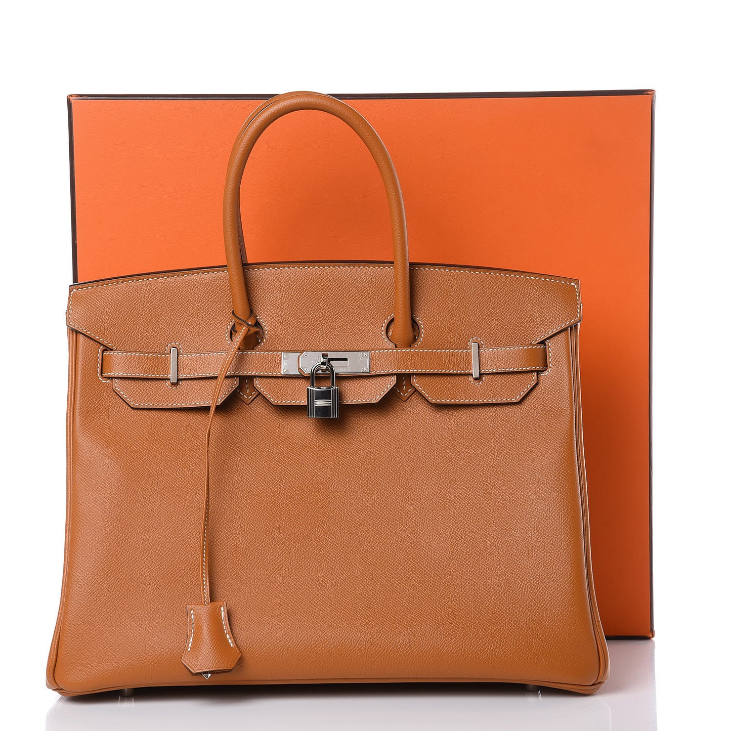 Epsom Birkin 35 Toffee