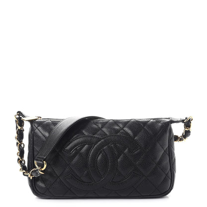 Chanel Caviar Quilted Shoulder Bag Black 1 of 11