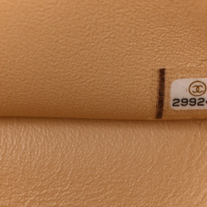 Chanel Caviar Quilted Jumbo Double Flap Beige 6 of 9