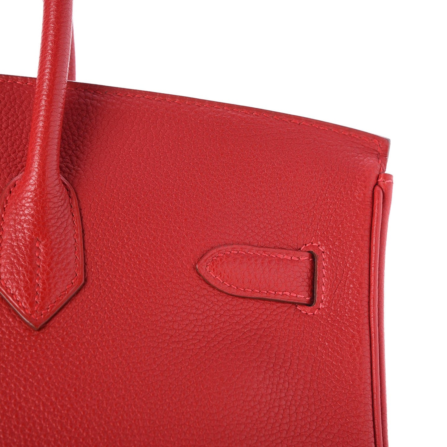 Togo Birkin 35 Rouge Casaque