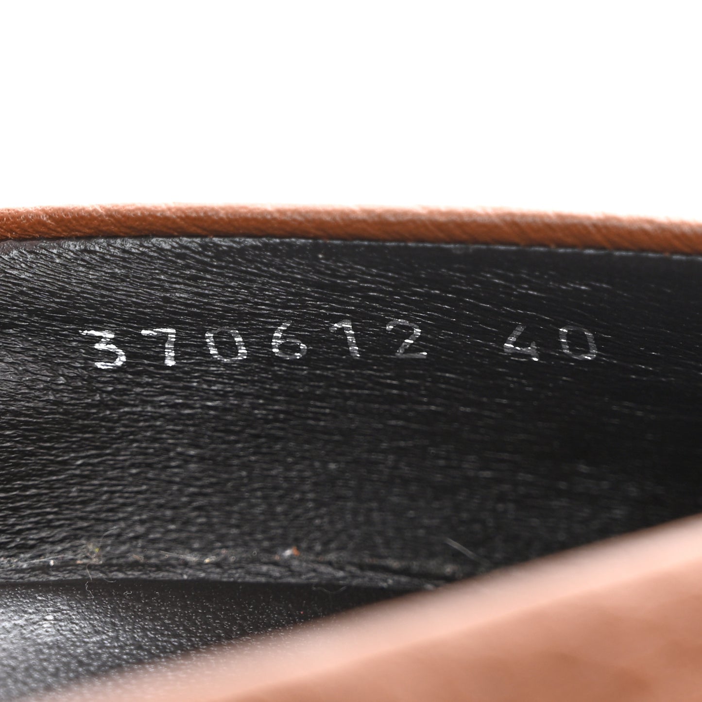 Calfskin GG Buckle Mid Heel Pumps 40 Brown