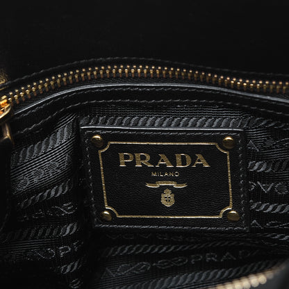Prada Tessuto Nylon Gaufre Shopping Satchel Black 8 of 12