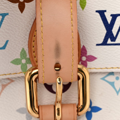 Louis Vuitton Monogram Multicolor Aurelia GM White 10 of 15