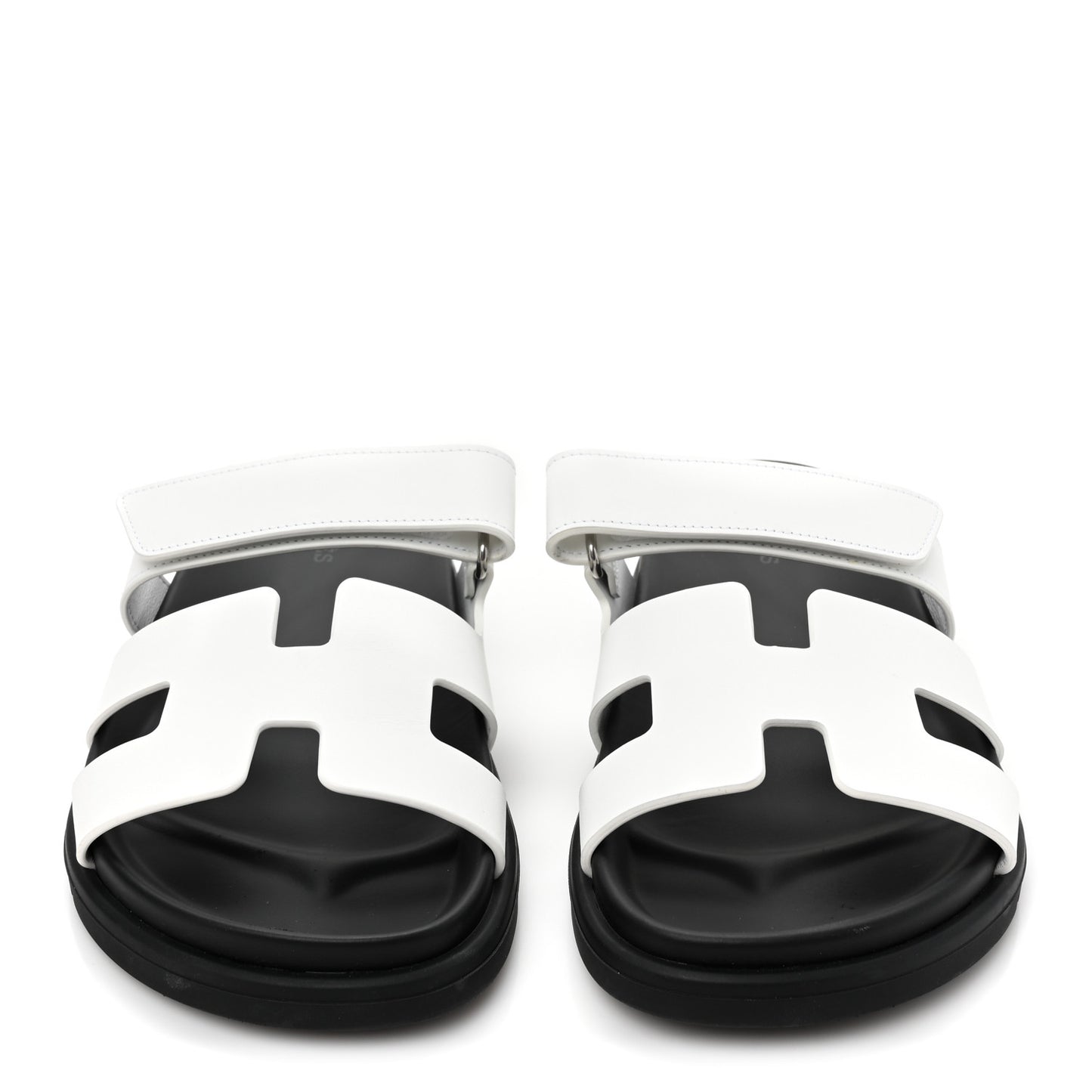Calfskin Womens Chypre Sandals 37 White