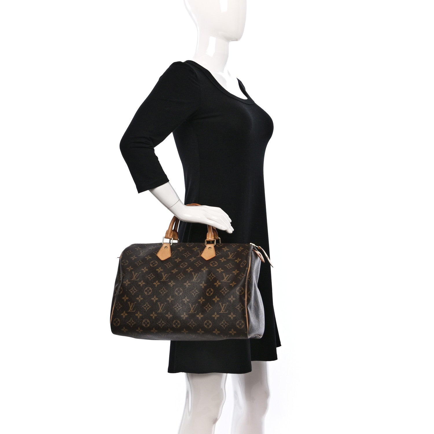 Louis Vuitton Monogram Speedy 35 2 of 12