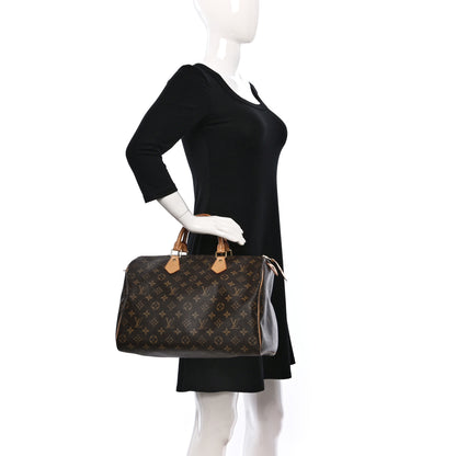 Louis Vuitton Monogram Speedy 35 2 of 12