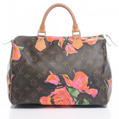Louis Vuitton Monogram Roses Speedy 30 1 of 7