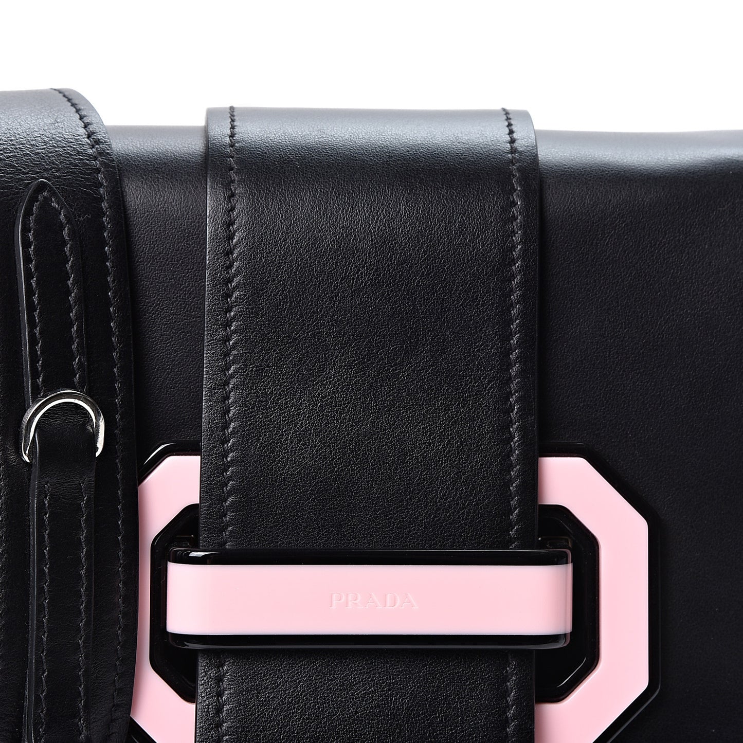 City Calf Plex Ribbon Bag Black Rosa