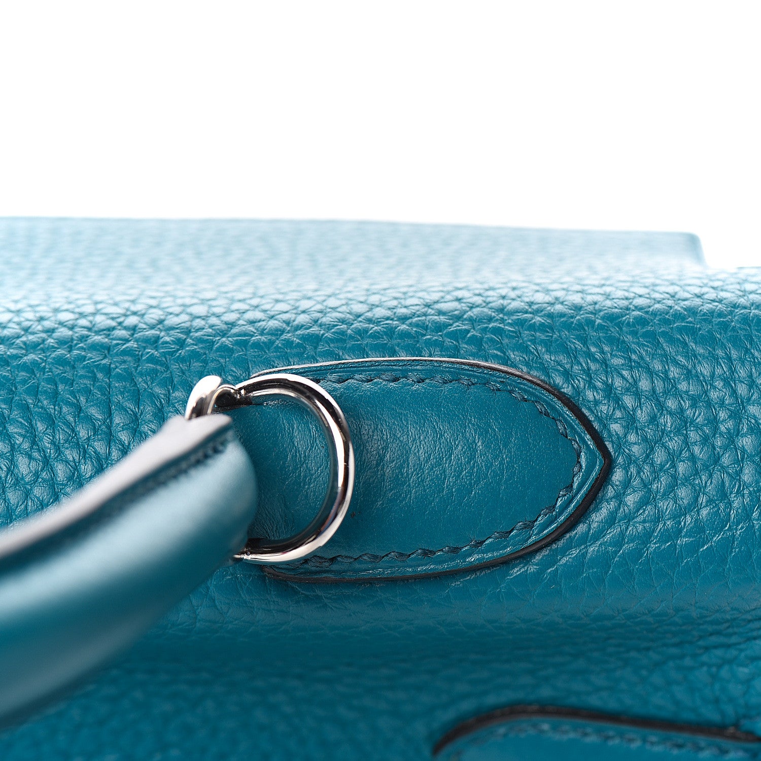 Hermes Taurillon Clemence Kelly Retourne 35 Bleu Izmir 25 of 33