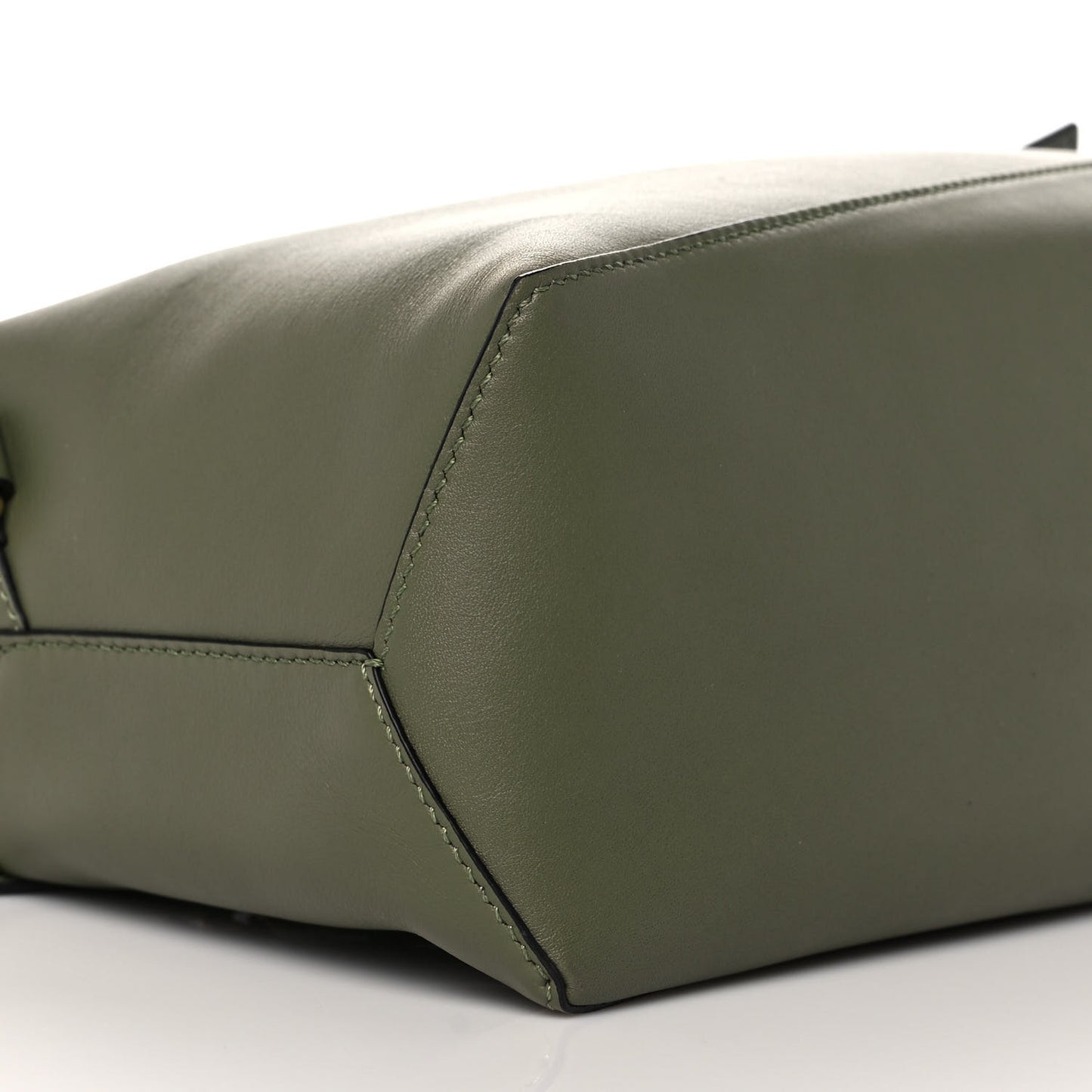 Calfskin Puzzle Hobo Avocado