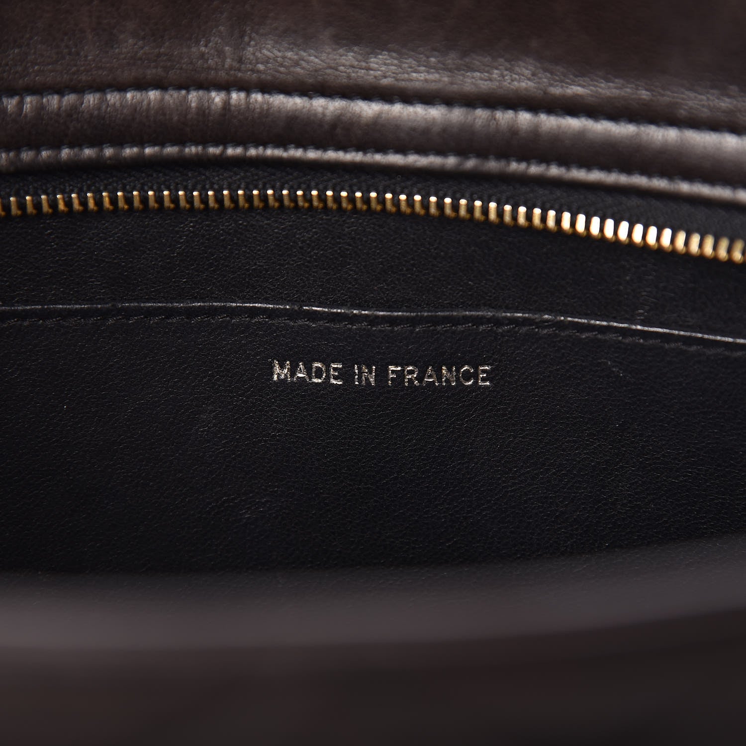 Chanel Lambskin Quilted Shopping Tote Black 9 of 14