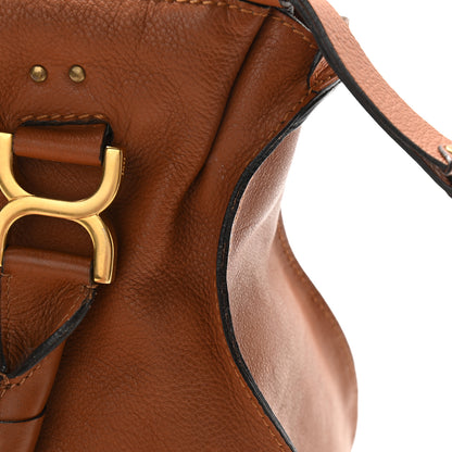 Chloe Calfskin Medium Marcie Satchel Tan 12 of 15
