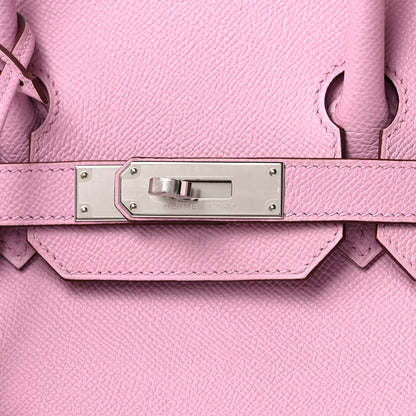 Hermes Epsom Birkin 30 Mauve Sylvestre 10 of 10