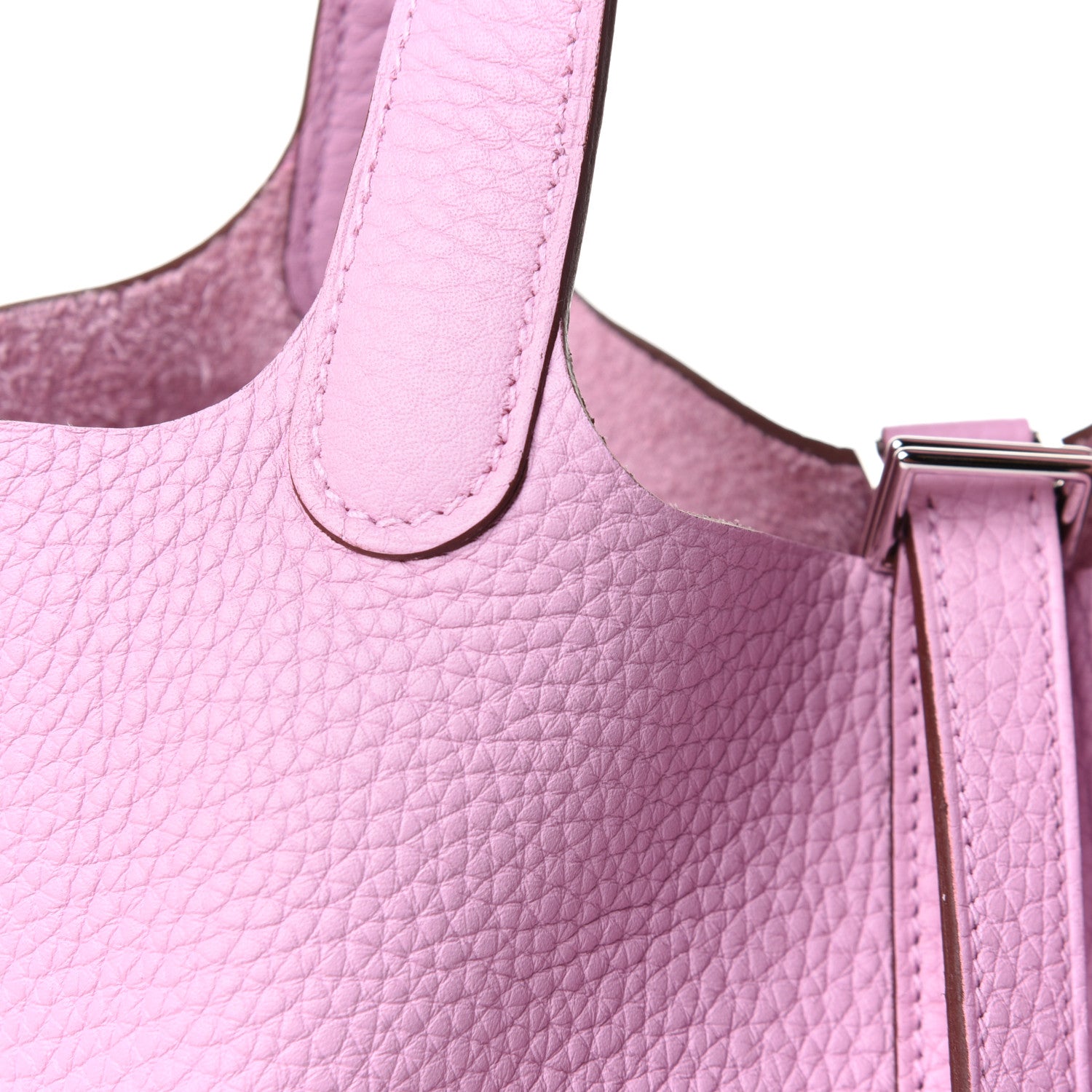 Hermes Taurillon Clemence Picotin Lock 18 PM Mauve Sylvestre 7 of 12