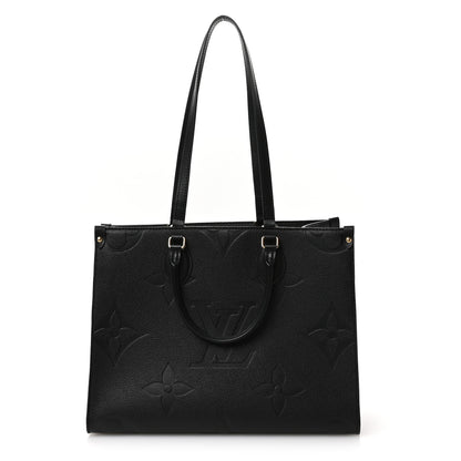 Louis Vuitton Empreinte Monogram Giant OnTheGo MM Black 1 of 10