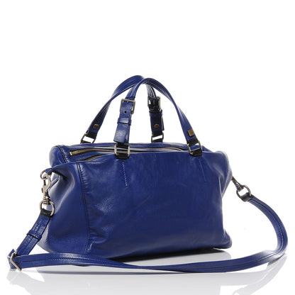 Celine Lambskin Strap Boston Cobalt 3 of 8