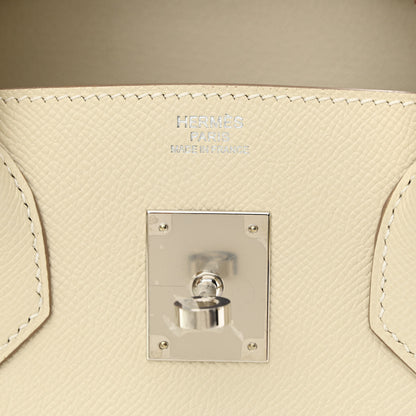 Hermes Epsom BIRKIN 30 Craie 6 of 12