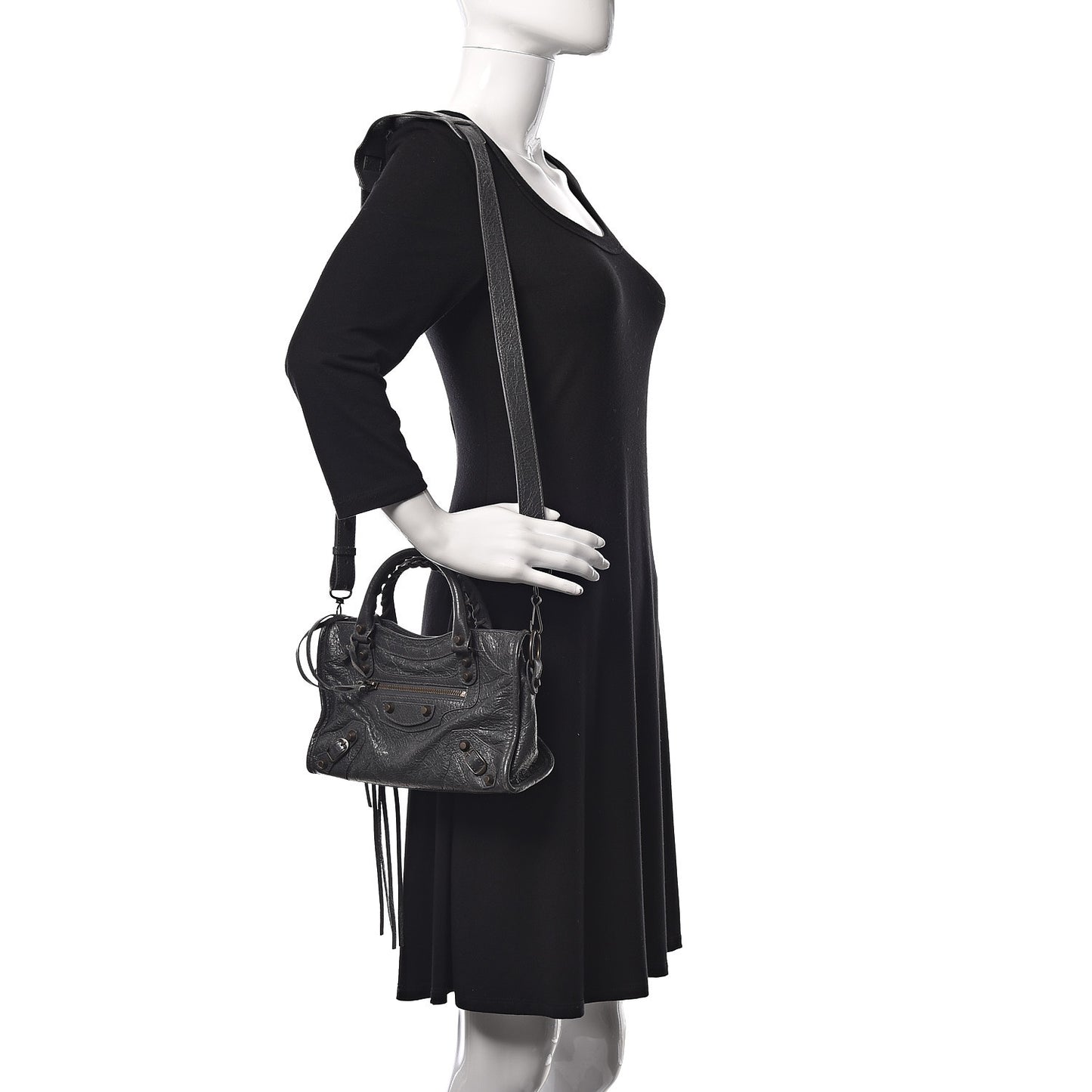 Agneau Classic Hardware Mini City Gris Fossile