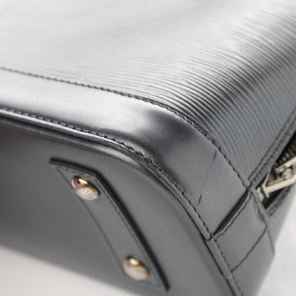 Louis Vuitton Epi Alma BB Anthracite Nacre 11 of 15
