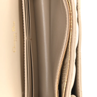 Christian Dior Lambskin Cannage Chain My Dior Daily Chain Pouch Powder Beige 5 of 12