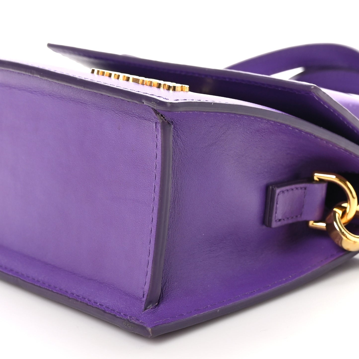 Smooth Calfskin Le Chiquito Noeud Purple