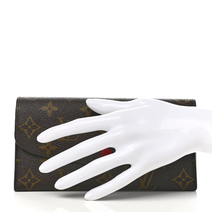 Louis Vuitton Monogram Emilie Wallet Fuchsia 2 of 6