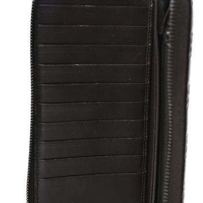 Gucci Guccissima Signature Zip Around Organizer Wallet Black 11 of 12