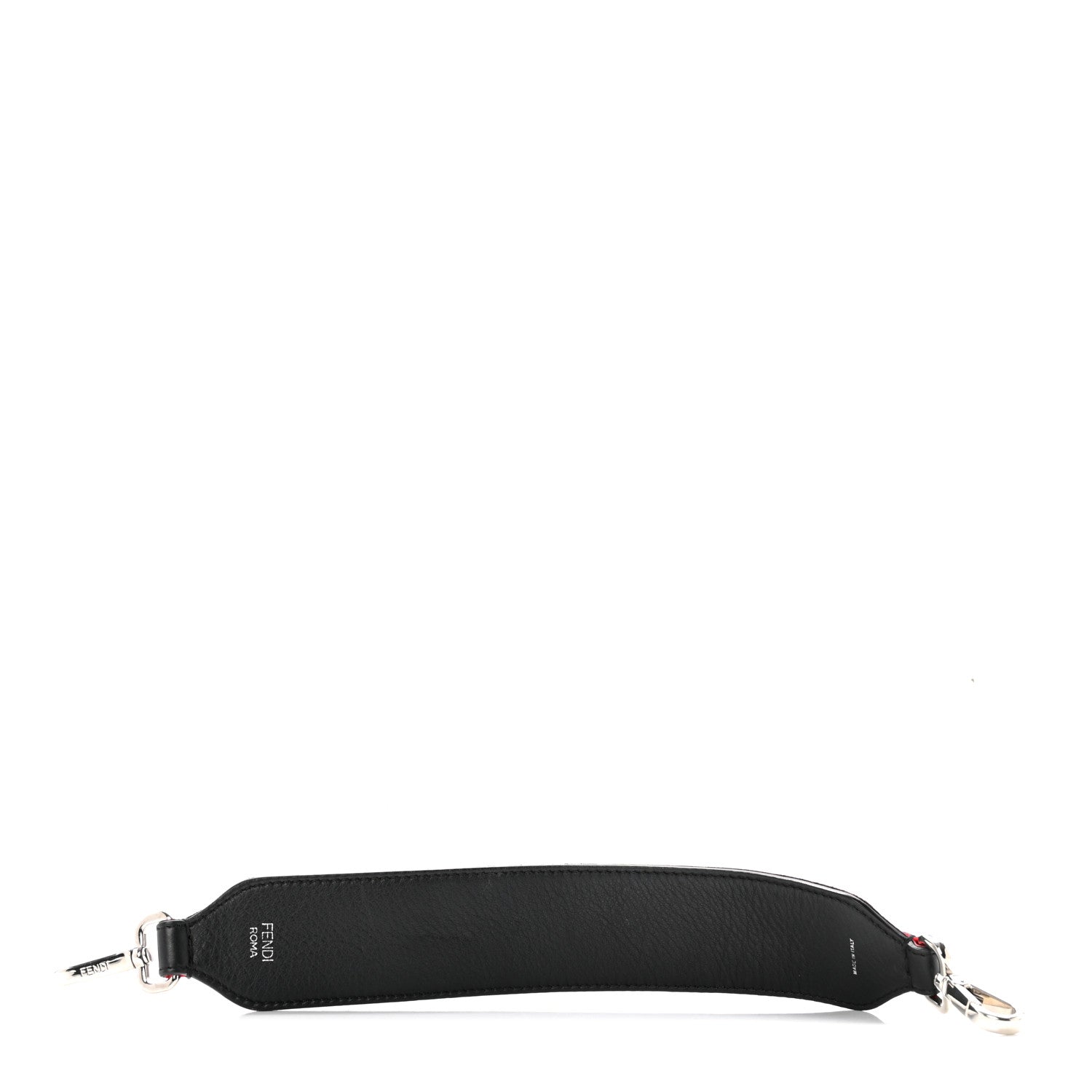 Fendi Velvet FF Mini Strap You Red 2 of 4
