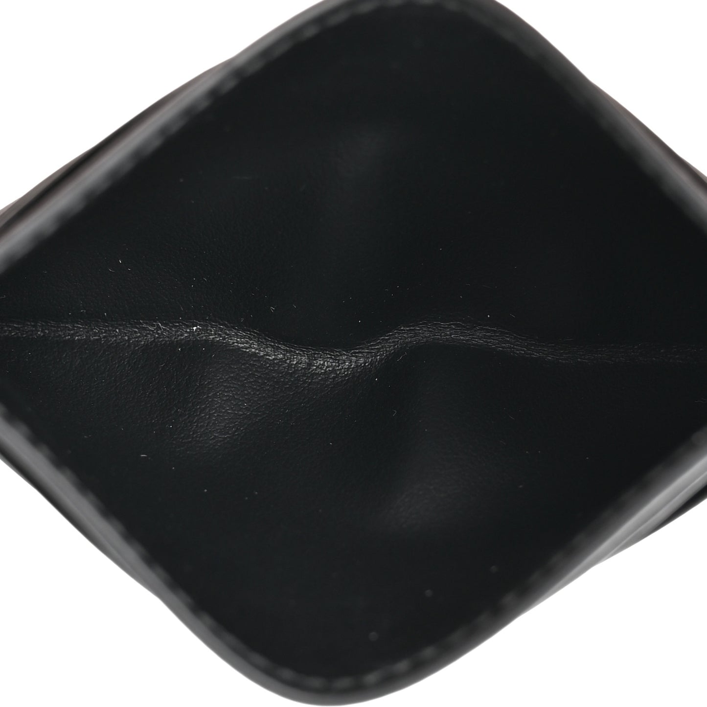 Nappa Intrecciato Card Holder Black