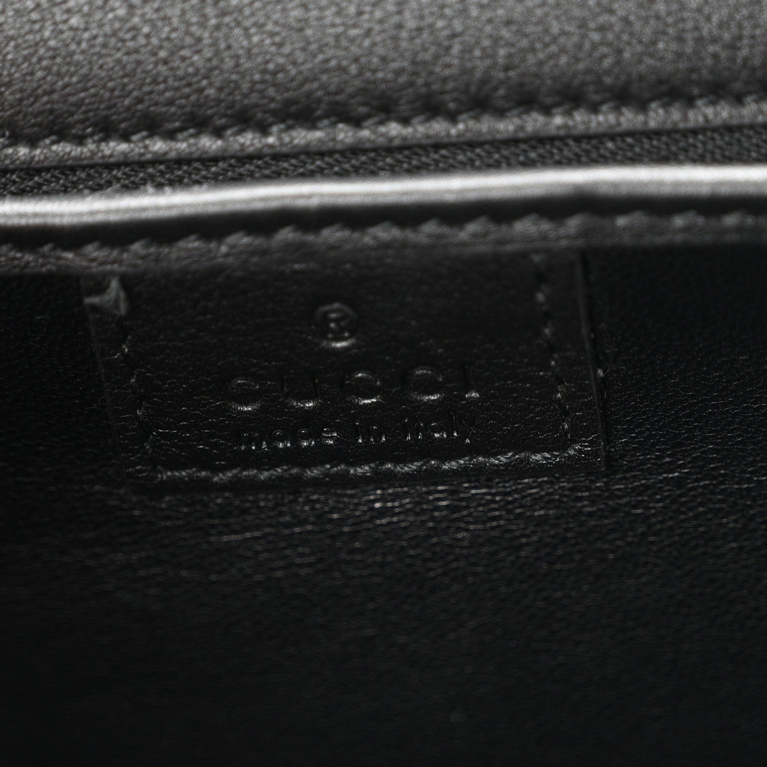 Gucci Shiny Polished Calfskin Medium Bamboo Diva Black 7 of 10