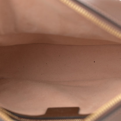 Gucci GG Supreme Monogram Small Horsebit 1955 Shoulder Bag Beige Brown Sugar 5 of 13
