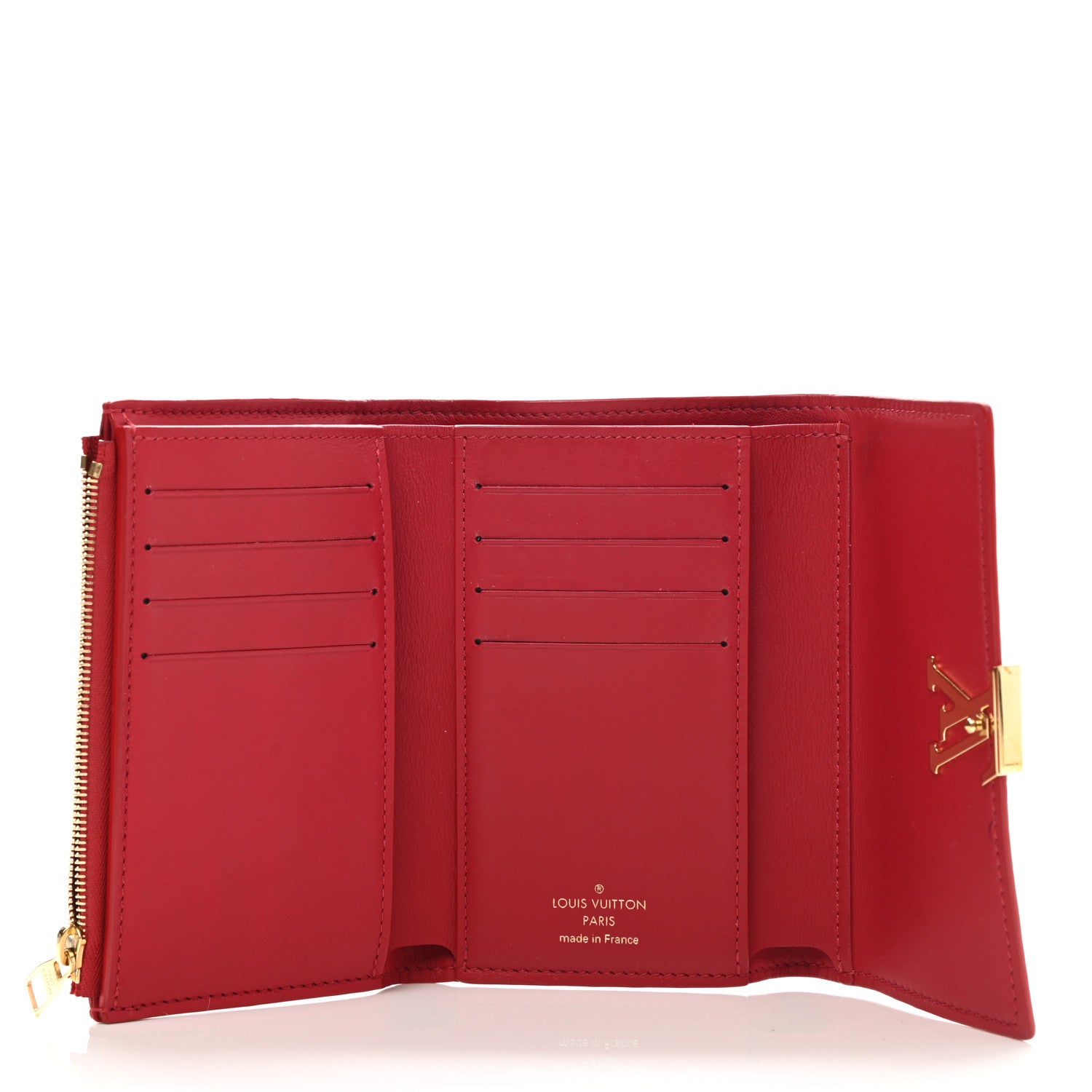 Louis Vuitton Taurillon Capucines Compact Wallet Rubis 4 of 6