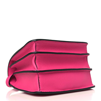 Versace Grained Calfskin La Medusa Shoulder Bag Pink Lilac 4 of 8